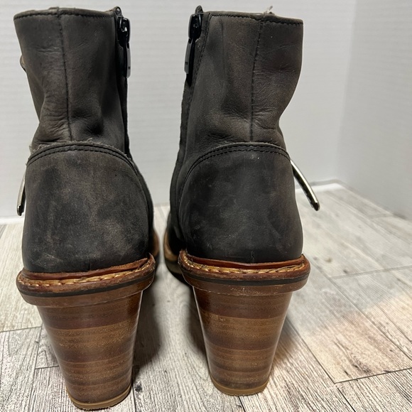 Neosens Ankle Boots heeled leather Spain size 38-7 - Picture 8 of 15